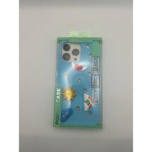 iPhone 12/13/14 Pro Max Pop In Case Blue "Crocs" Style Looking